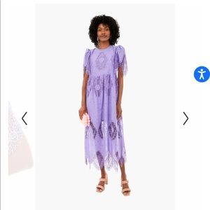 Tuckernuck lilac cocktail dress